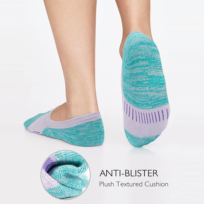 Gonii Womens No Show Socks Athletic Ankle Socks Cushioned Running Low Cut 5-8 Pairs