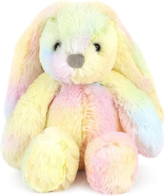 MON AMI Mini Rainbow Bunny Plush Toy | 8-Inch Soft Stuffed Animal for Cuddling, Collecting & Gifting | Cute Huggable Plush for All Ages