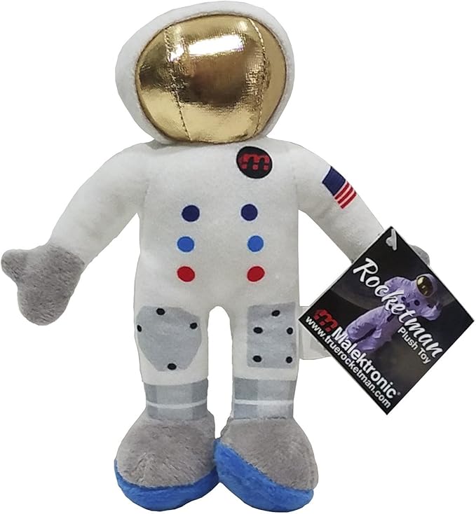 Malektronic Rocketman Soft Plush Toy - 7 inch Tampa Bay Astronaut as seen on TV
