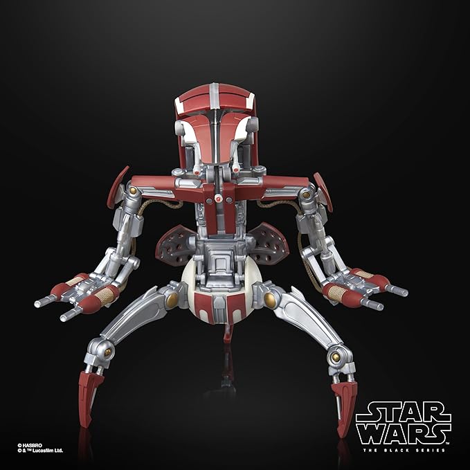 STAR WARS The Black Series KX Security Droid Enforcer & Droideka, Jedi: Survivor Gaming Greats Collectible 6 Inch Action Figure 2-Pack (Amazon Exclusive)