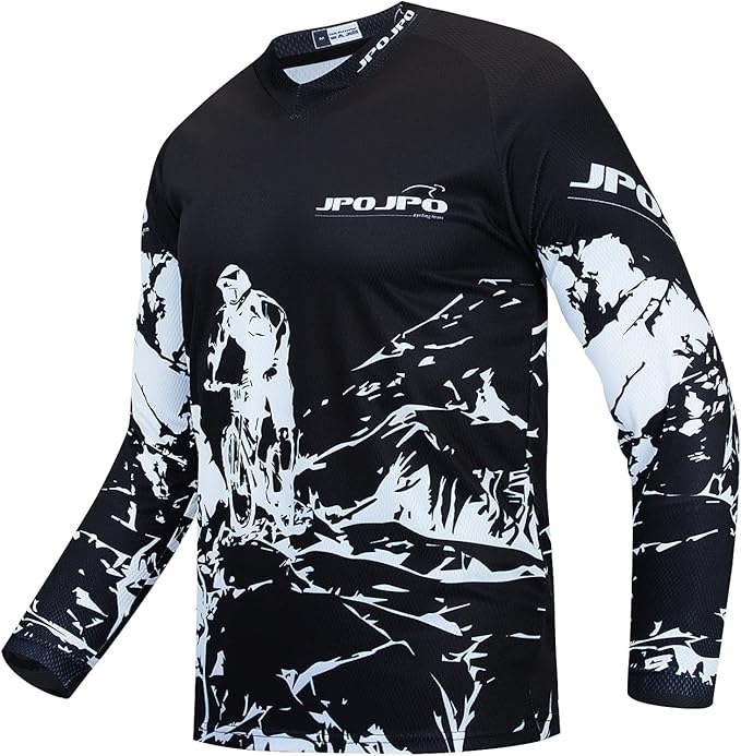 Weimostar Dirt Bike Jersey Youth Long Sleeve Off-Road Motocross Downhill Cycling t Shirt MTB Bicycle Biking Top for Boy Girl