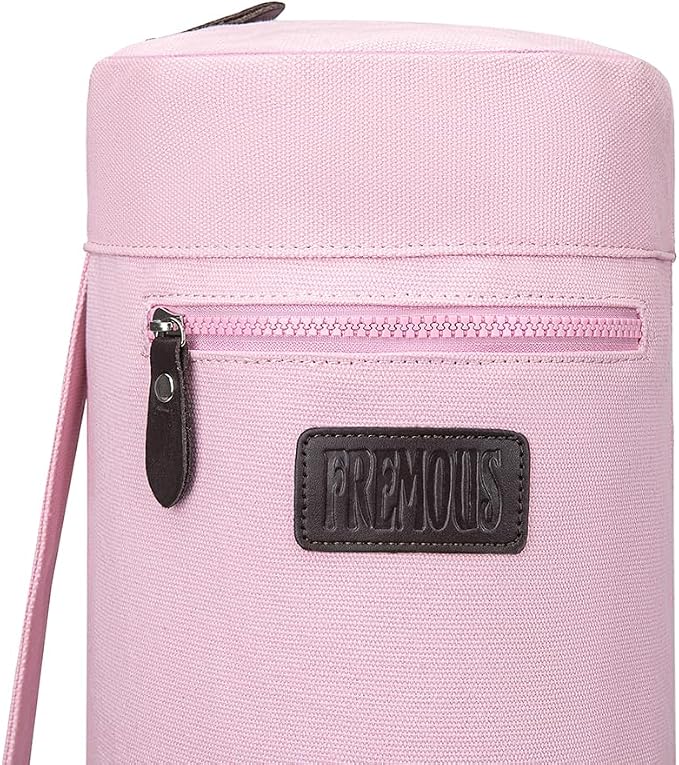 Yoga Mat Bag,Full-zip Exercise Yoga Mat Canvas Carry Bag for Women and Men - Double Storage Pocket,Easy Access Zipper, Adjustable Shoulder Strap and Handle,Fits Most Mat