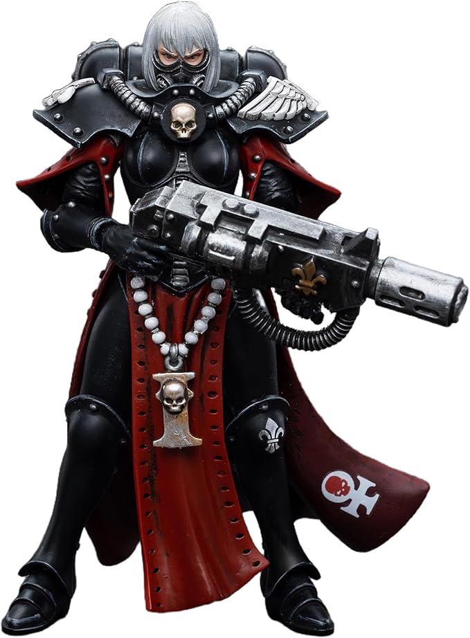 JOYTOY 1/18 Action Figures - Warhammer 40,000 Adepta Sororitas Battle Sister Sister Jurel - 4‘’,Classic Character,Collectible,Age 15 and Above