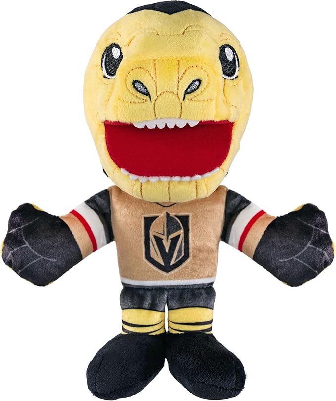 Bleacher Creatures Vegas Golden Knights Chance 8" NHL Kuricha Mascot Sitting Plush - Soft Chibi Inspired Mascot
