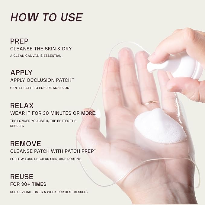 Dermaclara Forehead Patch - Forehead Wrinkle Patches for Face Overnight, Dermaclara Silicone Patches, Reusable for Face, Treatment for Wrinkles, Repair & Restore, Up to 30 Uses - 1 Patch
