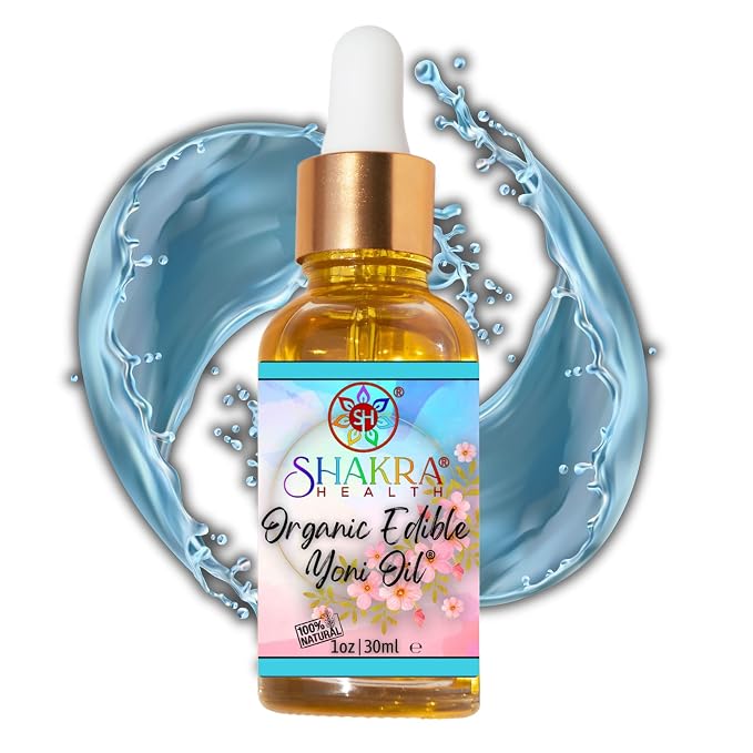 Yoni Oil | Edible Massage & Body Ritual Oil. Balance PH & Scent. Intimate Feminine Hygeine. Tantric Pleasure & SexuaI Health. Organic, Natural, Vegan. Vaginal Yoni Oil (Yoni)