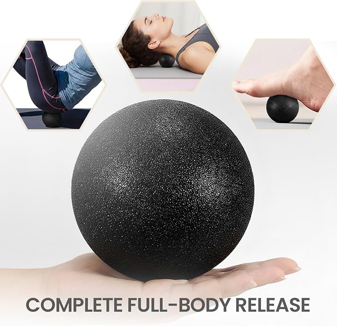 Psoas Muscle Release Tool & Peanut Massage Ball Set – 2-in-1 Deep Tissue Hip Flexor Massager for Back & Glute Tension Relief – Precise Trigger Point, Myofascial Release & Mobility Recovery