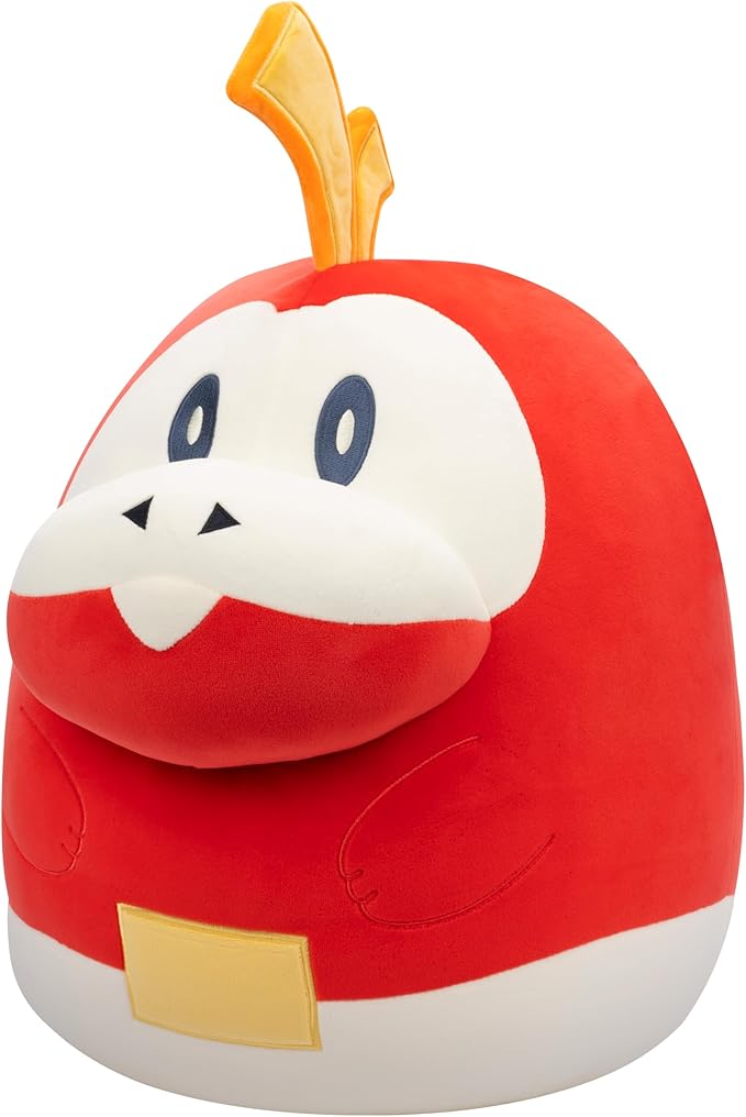 Squishmallows Original 14-Inch Fuecoco Pokémon Plush - Ultrasoft Official Jazwares Plush (Large)