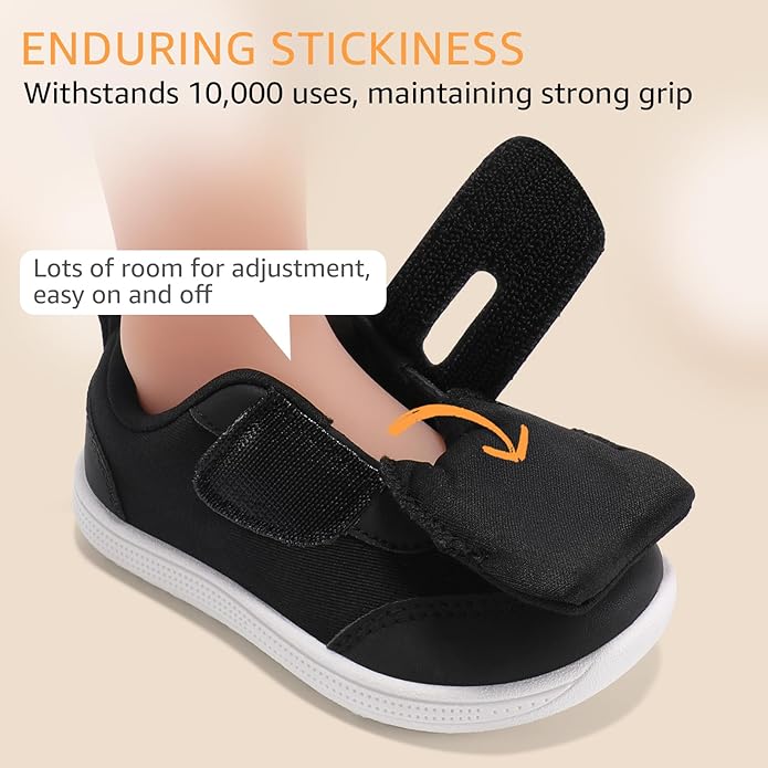 Wide Toe Box Toddler Shoes Zero Drop Boys Girls Barefoot Shoe Non-Slip Little Kids Sneakers for First Walking