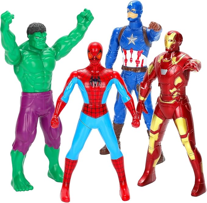 Movie Themed Action Figures, 360-Degree Rotating Press Legs Will Turn to Fight, Anime Hero Action Figures Hand Model Intelligence for Collections Display