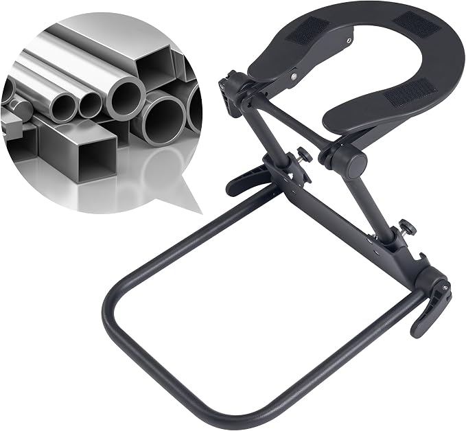Master Massage Adjustable Headrest Massage Kit for Home - Includes Face Pillow Cradle and Cushion Support Bracket for Sleeping Mattress Top Royal Blue
