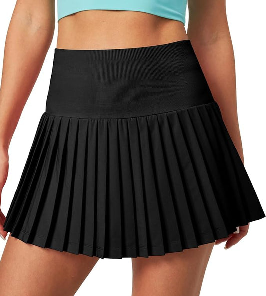 Pleated Tennis Skirt with Pockets for Women Tennis Skort for Woman High Waisted Golf Skirts Athletic Skirt