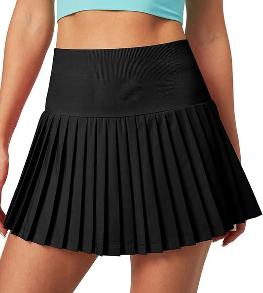 Pleated Tennis Skirt with Pockets for Women Tennis Skort for Woman High Waisted Golf Skirts Athletic Skirt