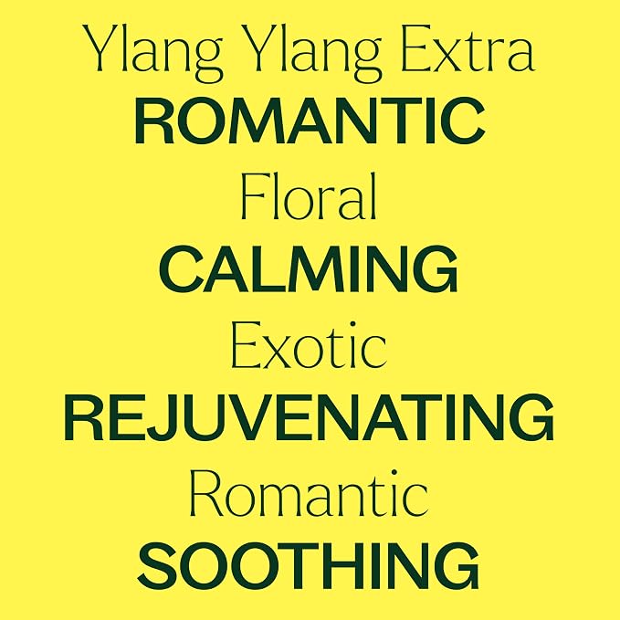 Plant Therapy Ylang Ylang Extra Essential Oil 10 mL (1/3 oz) 100% Pure, Undiluted, for Calming Aromatherapy, Romantic Gift