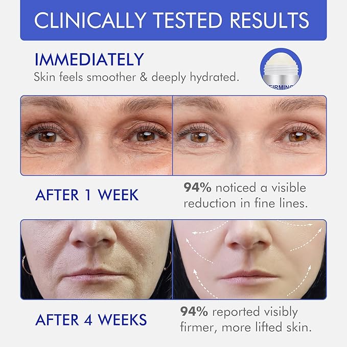2Pack Advanced-Retinol Firming Serum Stick, 3-in-1 Face Firming Stick for Women, Smooth,Tighten and Firm Face,Neck & Jawline, Reduces Wrinkles, Hydrates & Nourishes Skin (1.0 OZ)