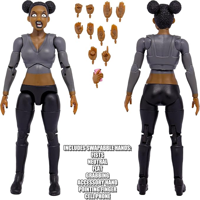 Ultimate Wrestling Crowd Fan Figures: Jade