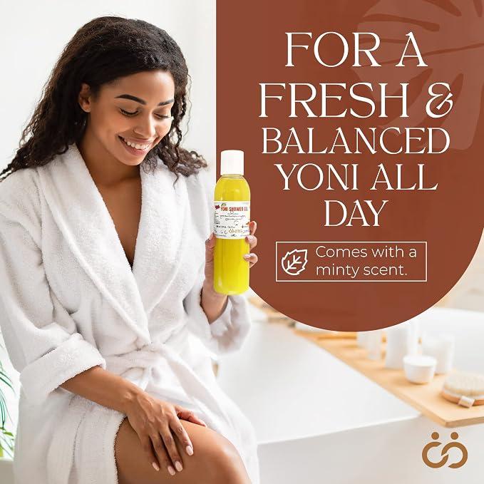 Ph Balance Feminine Wash - Vee Health & Yoni Wash Shower Gel- Use with Yoni Oil. Moisturizing Calendula, Mint for Odor, Itchy & Dry Skin - Paraben-Free Gentle Cleanse Daily Use 7 oz