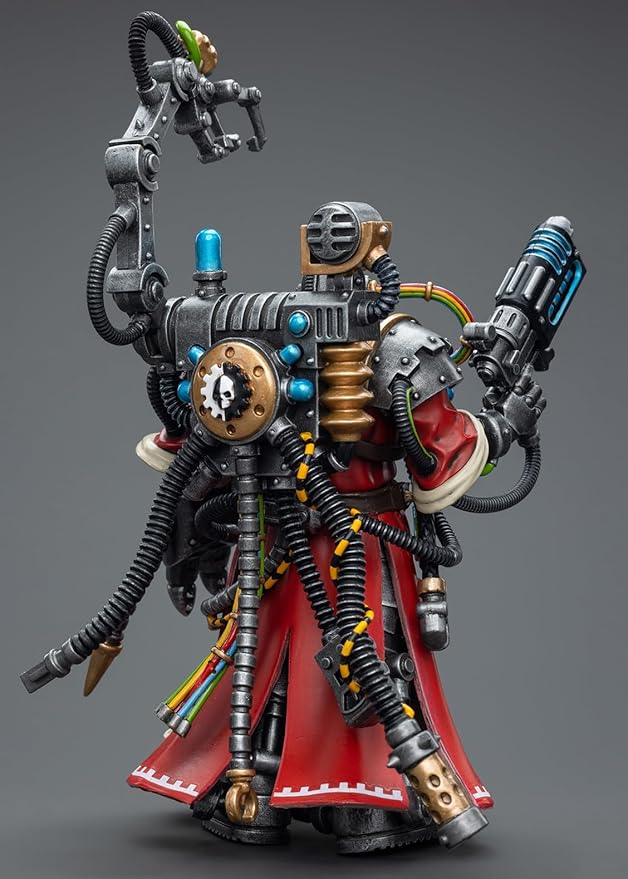 JOYTOY Warhammer 40K 1/18 Action Figures, Adeptus Mechanicus Cybernetica Datasmith Perfect for Collectors & Decor, Ideal Gift for Birthdays, Christmas, Character Figure - JT7721