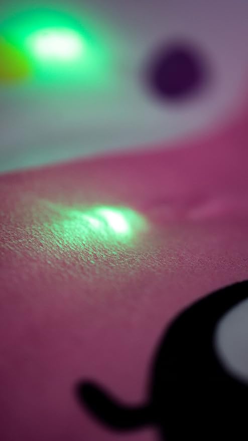 Light Up Pillow for Kids, Plush Led Night Light for Boys and Girls, Oeko TEX Certified, Toddler’s Light Up Sleeping Toy, Unicorn Donut, Pink