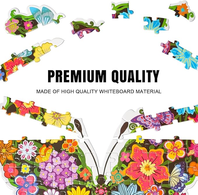 Puzzles for Kids Ages 4-8,8-10 and Adults, Dog Animal Shaped Jigsaw Puzzles for Wall Home Decor