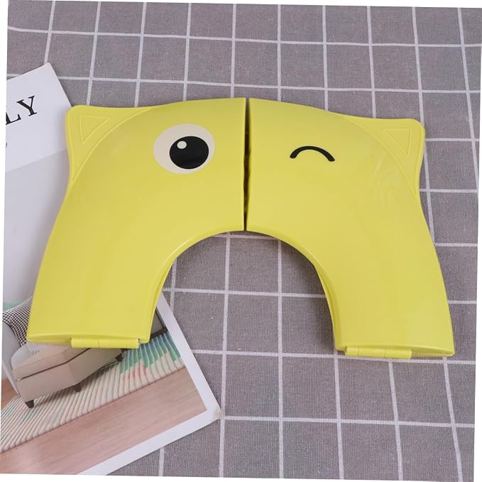 Boys and Girls Toilet Seat Foldable Seat Pad Winter Cover Home Travel Pp Material Sturdy Compact