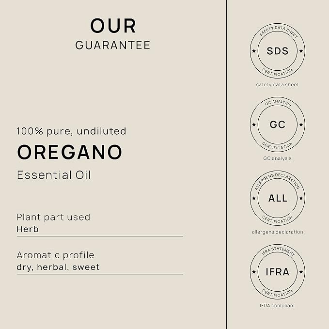 VINEVIDA Oregano Essential Oil - Gallon Oregano Oil Undiluted - Bulk Gallon Essential Oil for Soap Making