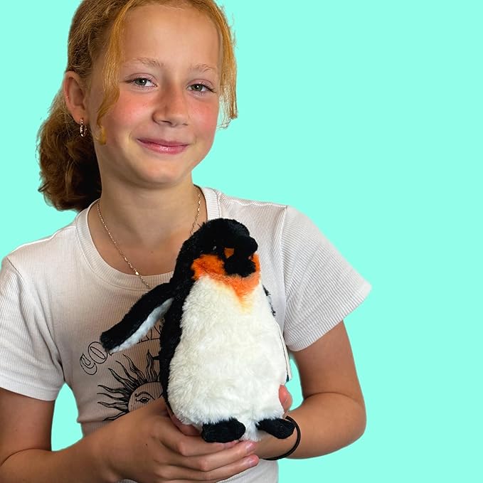 Deluxe Paws Emperor Penguin Eco-Friendly Plush Made from 100% Recycled Materials