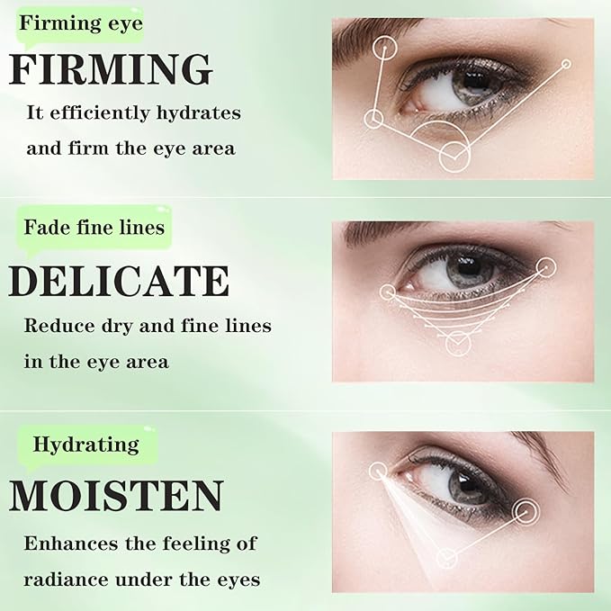 Seaweed Brightening Under Eye Patches (80 Pieces) with Collagen & Hyaluronic Acid, Moisturizing Eye Mask Gel Pads for Eye Bags, Fine Lines,Dark Circle,Puffiness, Bridesmaid Birthday Gifts for Women