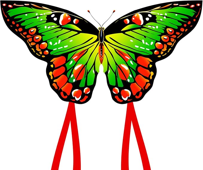HONBO Butterfly Kites for Kids & Adults, Easy to Fly for Beginners, Each Kite with 300ft Line Handle,Beginner Kite for Kids Ages 4-8,Beach Kites for Outdoor Activities & Family Trip