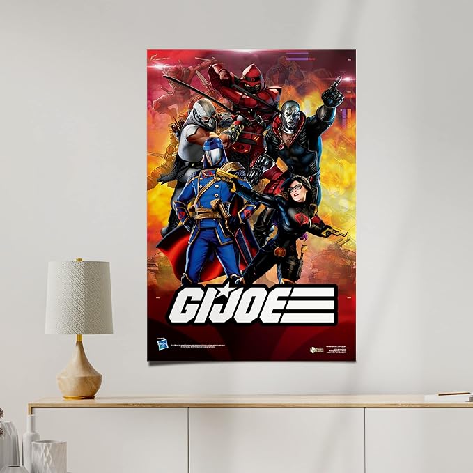 Desert Cactus GI Joe Poster 24 x 36 inch Room Office Décor Decoration Official Fan Gear (24x36,Design 2)
