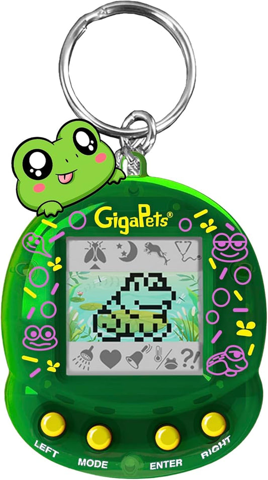 Giga Pet Floppy Frog Toy for Ages 5 and Above, 90s Throwback Collector’s Edition, Animal Care Through Play