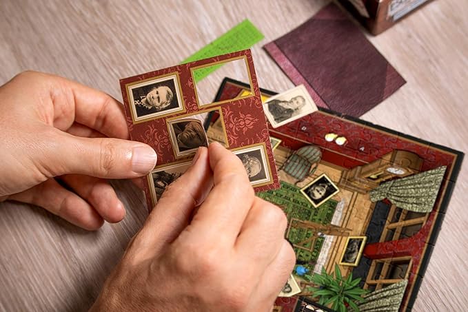 Escape Room: Puzzle Adventures - Secret of The Scientist Jigsaw Puzzle & Escape Room Board | 1-2 Players - Games for Family Game Night | for Kids and Adults Ages 16+ | English Version