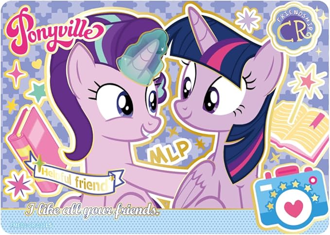Kayou My Little Pony Friendship Eternal Cards, Fun Moment Edition, English Series 1, Display Box with 12 Packs, 127 Cards, 7 Rarity Levels