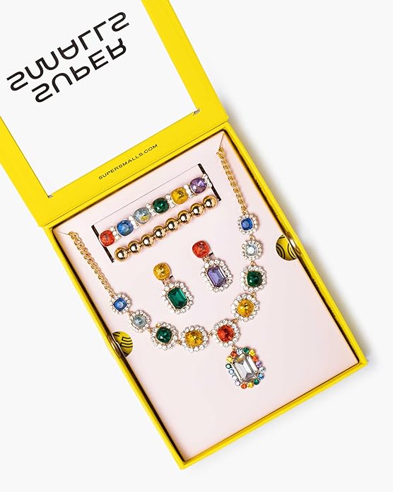 Super Smalls Mega Jewelry Set | Supersized Gemstones and Cheerful Colors | Ages 3+