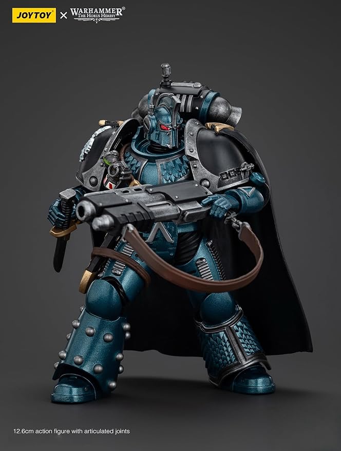 JOYTOY Warhammer The Horus Heresy 1/18 Action Figure-Alpha Legion Saboteur Consul-Collection Model Birthday Gifts