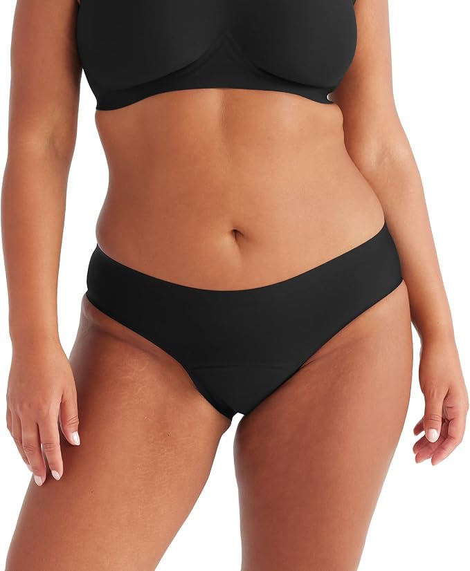 KNIX Women Zones+ Ultra Leakproof Period Underwear Bikini – Ultra Protection, Absorbs 7–11 Super Tampons, Extended Gusset