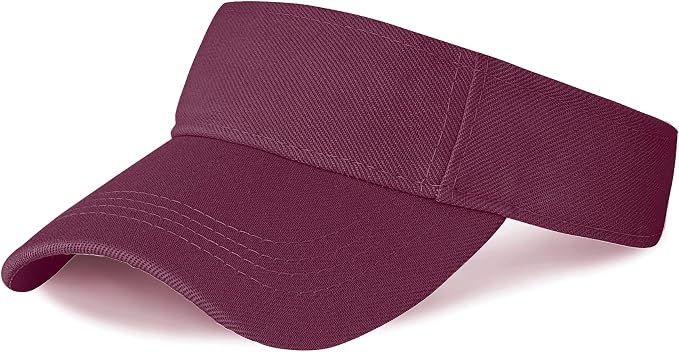 Marrywindix 1 Piece of Sport Wear Athletic Visor Sun Sports Visor Hat Visor Adjustable Cap for Women and Men