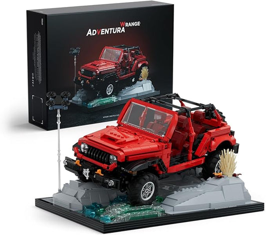 Nifeliz Wrange Pick-up car Model Building Set, Unique Off-Road Car Building Toy for Adults, Display Model Set for Adult Gift Giving (1,993 PCS, NF10281)