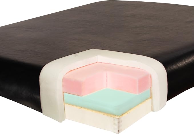 Master Massage Balboa Luster Upholstery Portable Massage Table Package, Black, 30 Inch