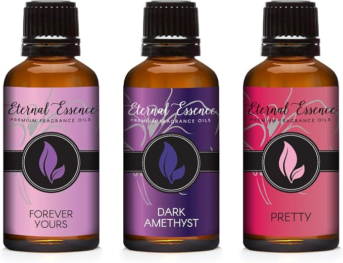 30ML - Trio (3) - Forever Yours, Pretty & Dark Amethyst - Premium Fragrance Oil - Trio - 30ML