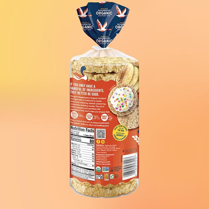 Lundberg Org Rice Cakes Sltd Crml 10.5 OZ
