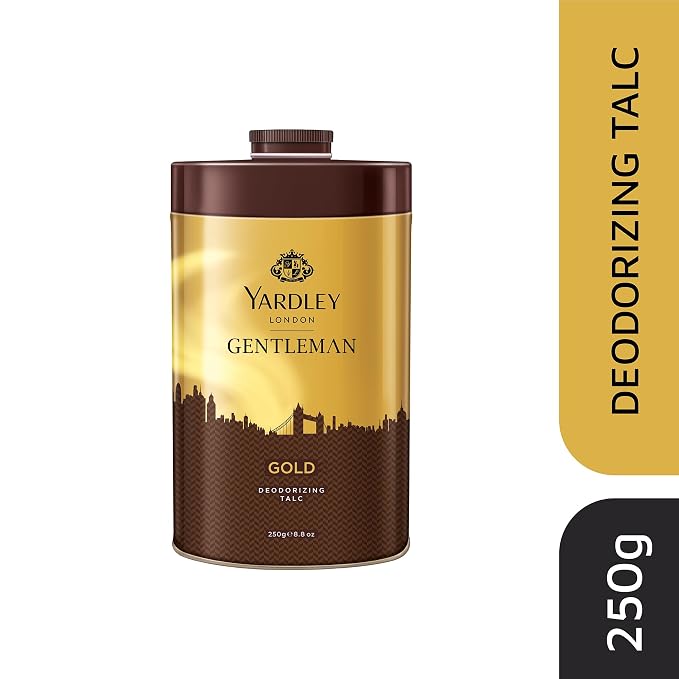 Yardley London Gold Perfumed Talc, 250 Gram