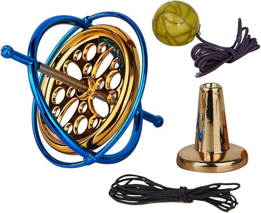 Joytech Precision Gyroscope Metal Anti-Gravity Spinning Top Balance Toy Educational Gift AG002