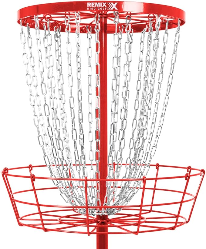 Remix Deluxe Practice Basket for Disc Golf - Choose Your Color and Style