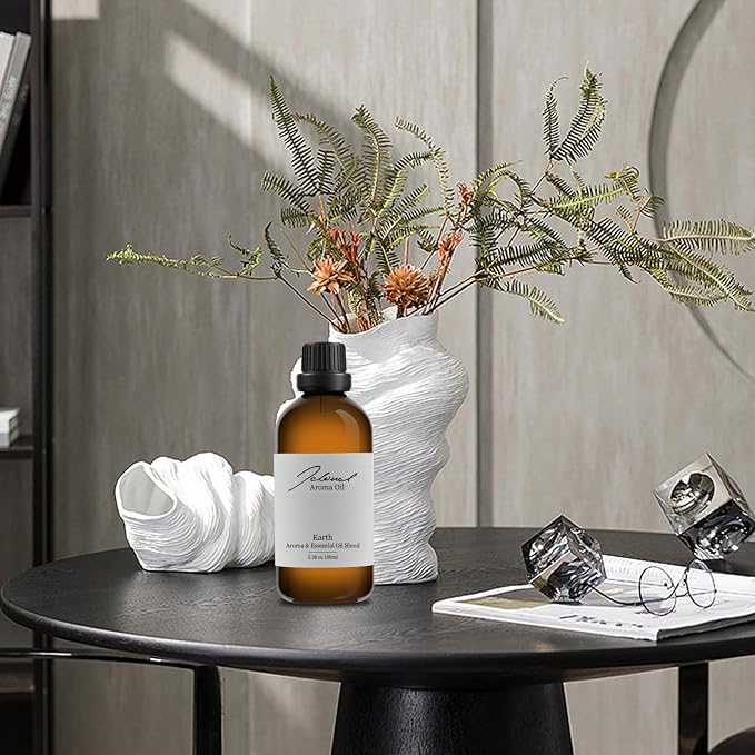 JCLOUD Karth Essential Oil for Air Machine | Hotel Scent - Pure Aromatherapy Diffuser Oil With Bergamot, Orange and Amber, Home Luxury & Hotel Scents for Essential Oil Diffusers - 100mL