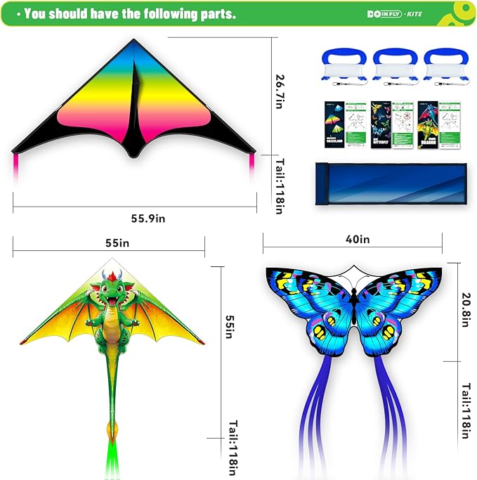 Kite for Ages 8-12, Easy to Fly and Assemble Rocket Kites for Beginner, Single Line String Professional Kites for Beach and Outdoor Activity