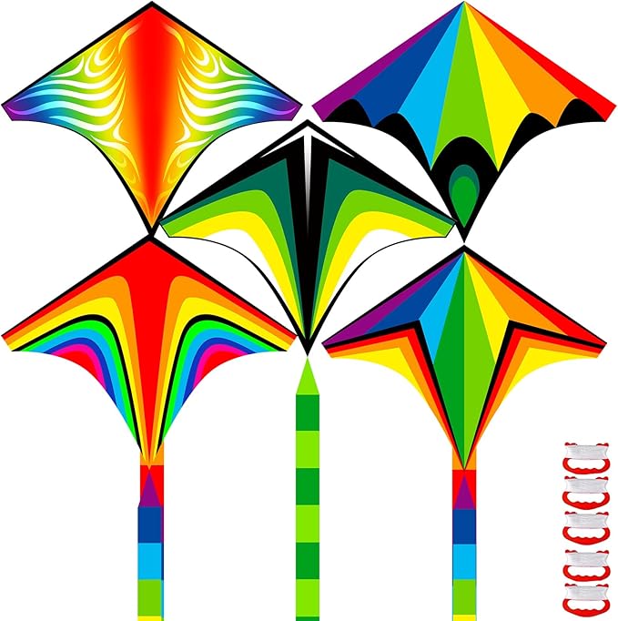 Easy to Fly Kites for Kids & Adults,Butterfly Delta Kites with String & Hand for Beach,Park,Outdoor Toys Birthday Gifts for Boys Girls Ages 4 5 6 7 8-12 Years Old