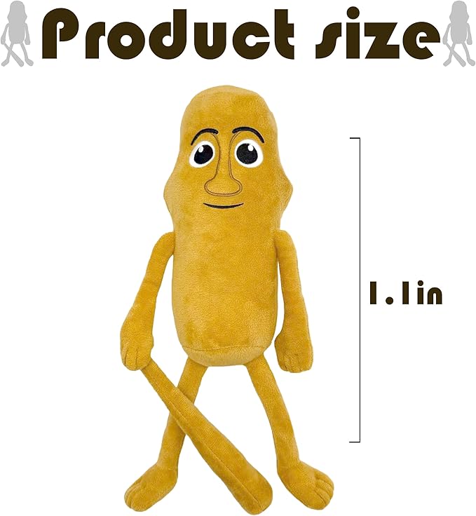 Zenitsu Italian Brainrot Plush Tung Tung Tung Sahur Expressive Doll Funny & Unique Gift for Boys and Girls, Creative Home Décor Plush Toy for Christmas, Birthday (Yellow)