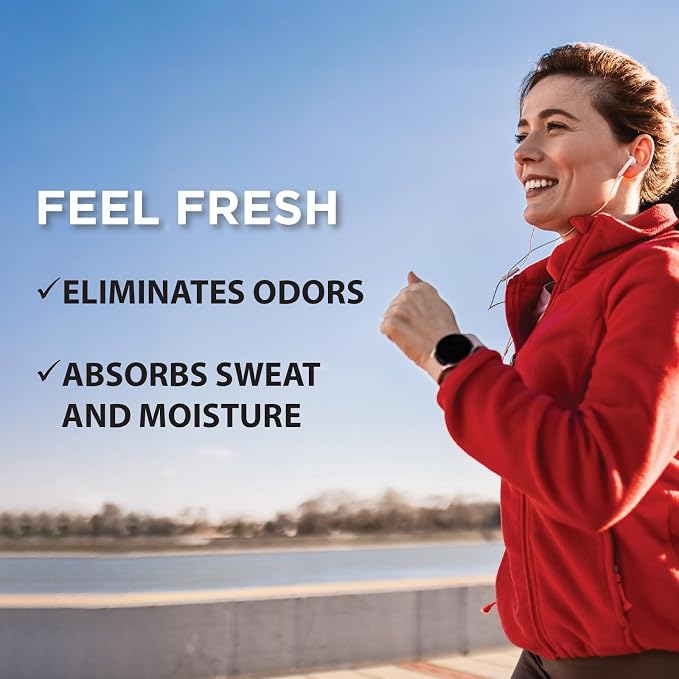 HealthWise Medicated Extra Strength Body Powder | .8% Menthol | Talc Free | Anti-Itch Healing Relief | Cools Skin | Absorbs Moisture | 10 oz (283g)