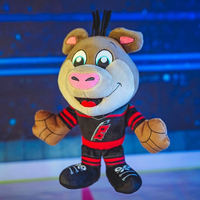 Bleacher Creatures Carolina Hurricanes Stormy 8" NHL Kuricha Mascot Sitting Plush - Soft Chibi Inspired Mascot